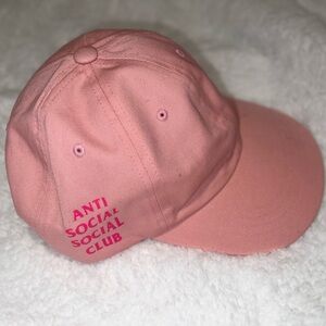 Anti Social Social Club Blush Pink Hat - Unisex